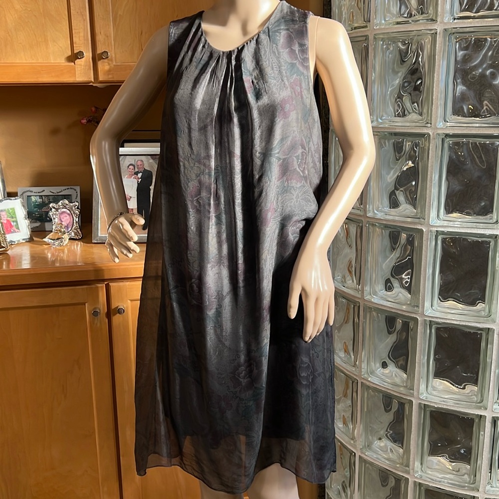 M for Bolide Sleeveless Silk Dress made in Italy Sz. S